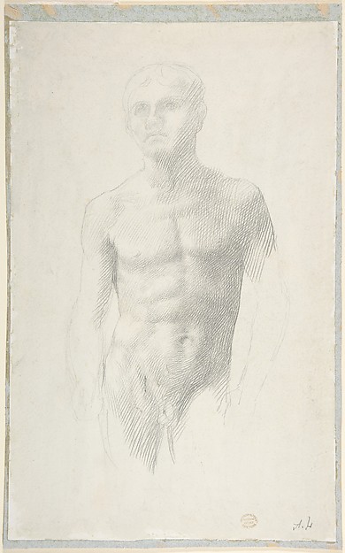 Alphonse Legros, Study of a Figure