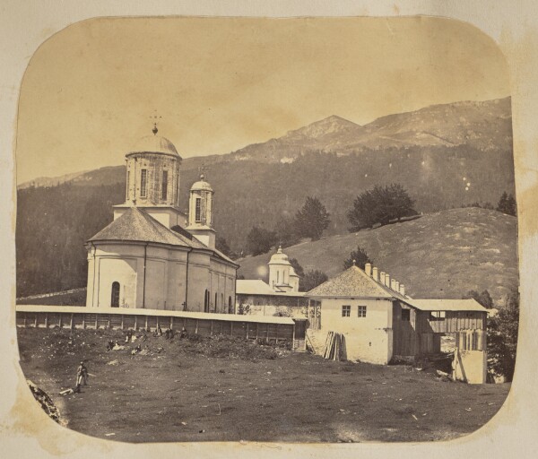Unknown, [Rural church]