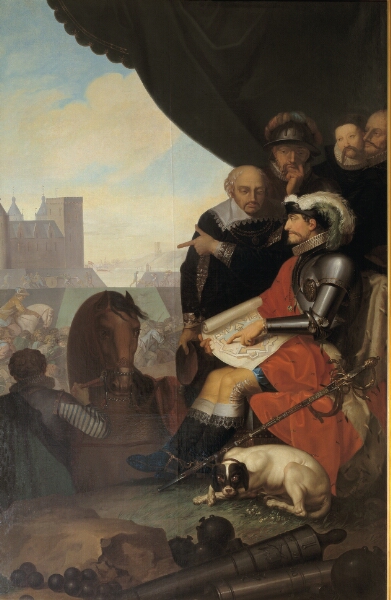 Nicolai Abildgaard, Frederik II bygger Kronborg