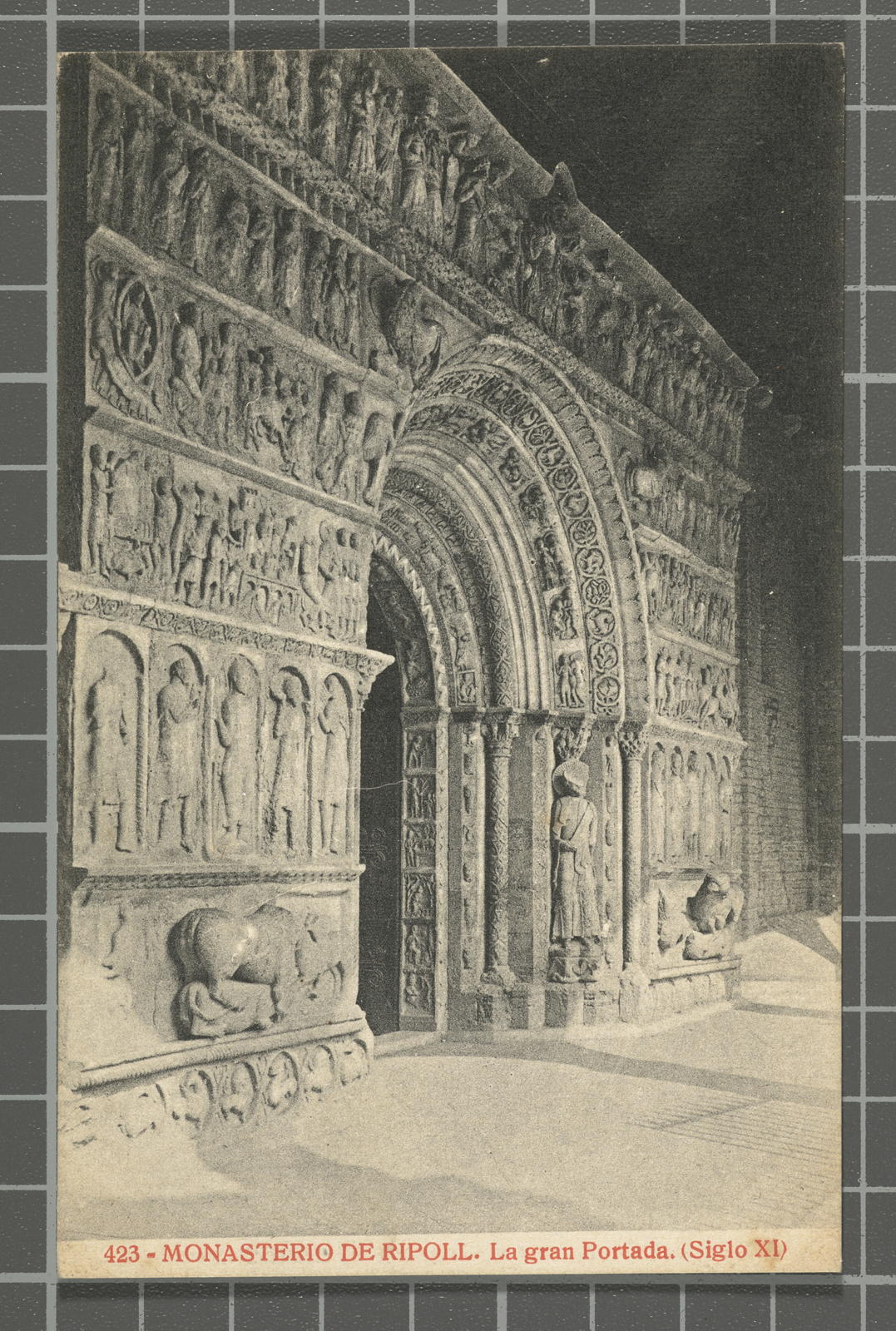 Desconegut, 423 - Monasterio de Ripoll. The Great Cover. (Siglo XI)