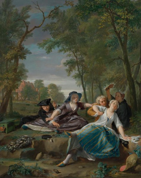 Nicolaas Verkolje, De vogelaars