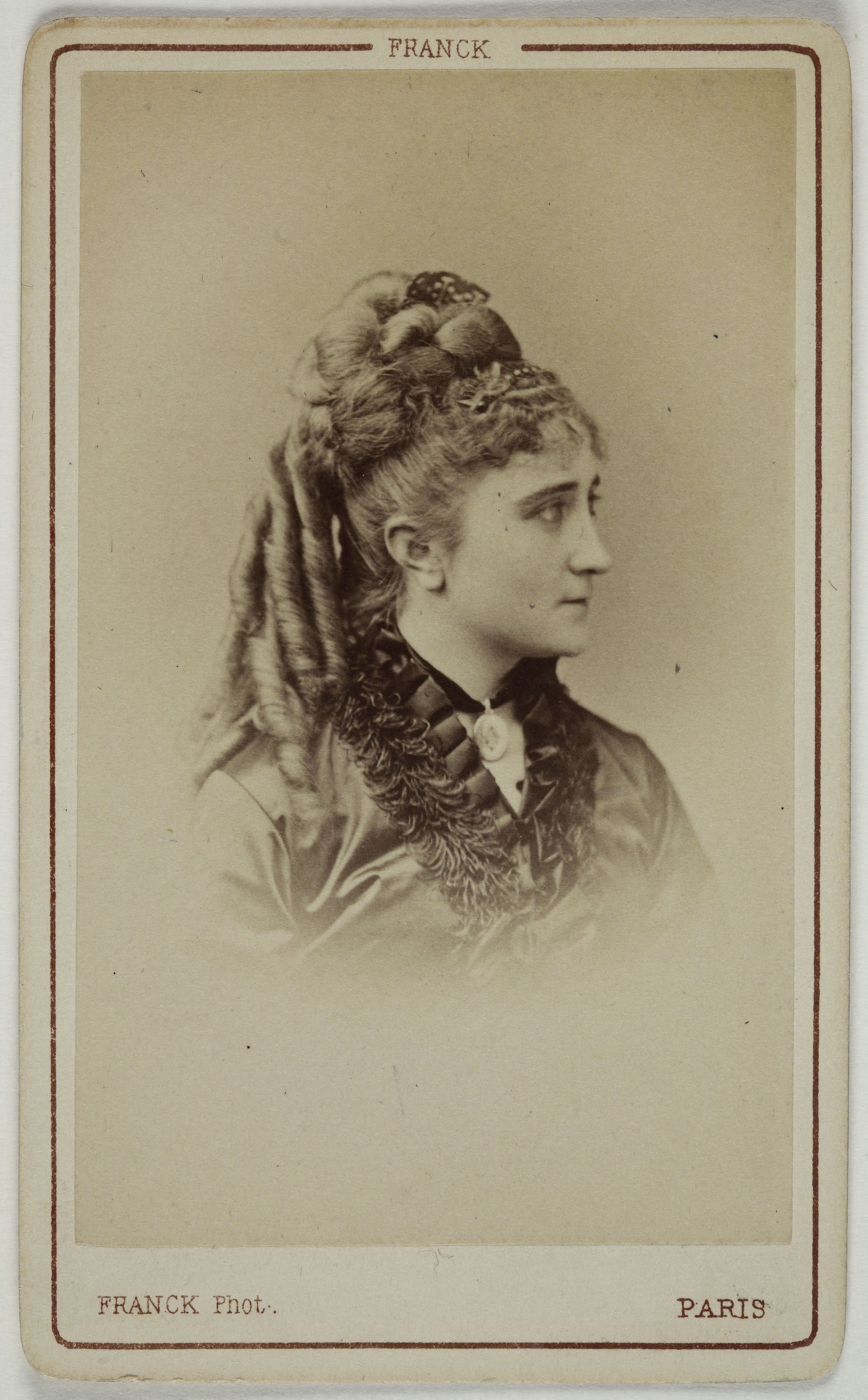 Franck, Portrait d'Anna, (actrice)