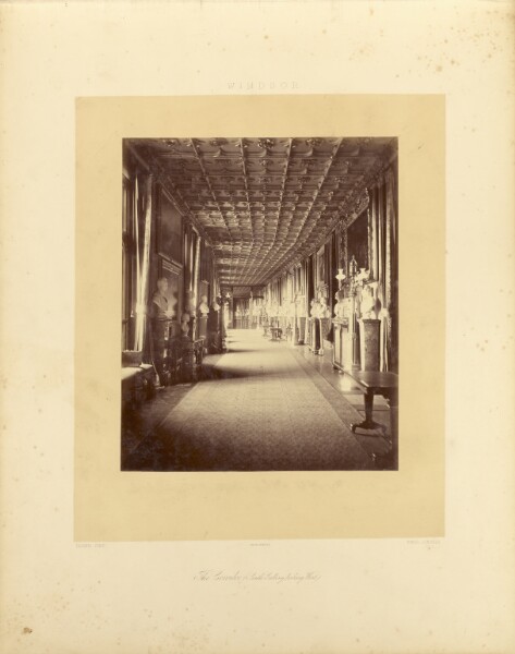 André Adolphe-Eugène Disdéri, The Corridor (South Gallery Looking West)
