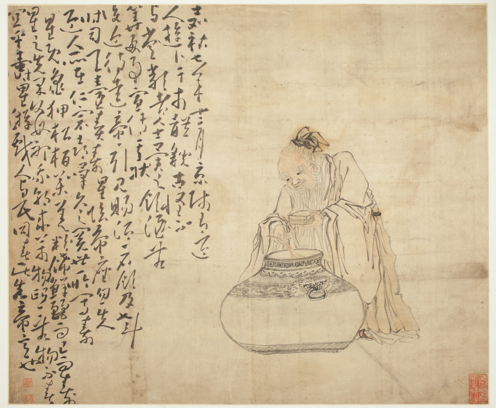 Huang Shen, Landscapes and Figures: Figures