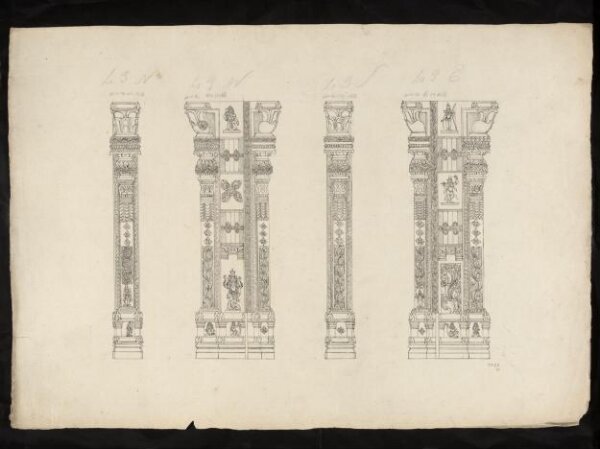 Unknown, Architectural drawing of Tirumala Nayak at Madura,