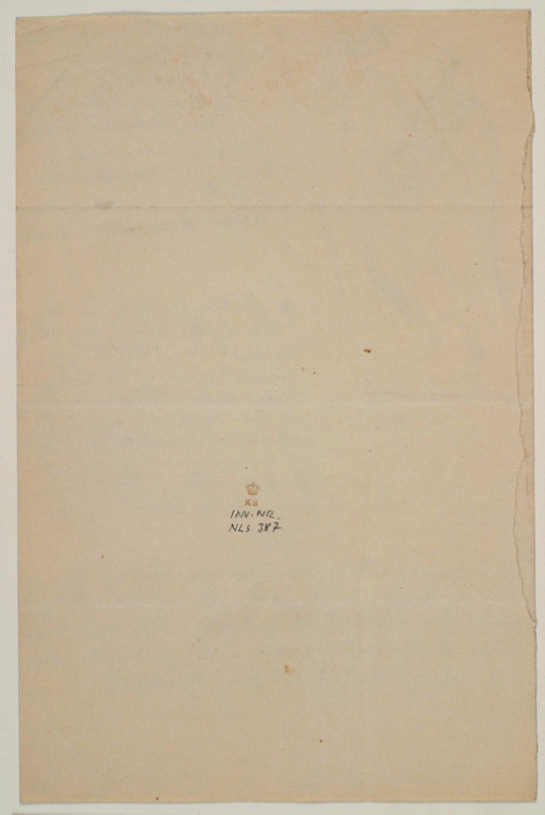Niels Larsen Stevns, Blank