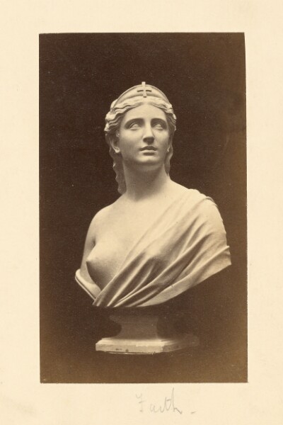 Unknown, [Bust of Faith by Hiram Powers]