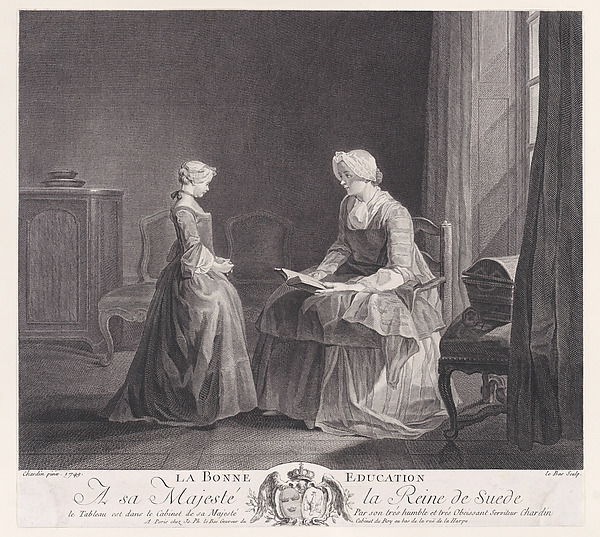 Jacques Philippe Le Bas, La Bonne Education