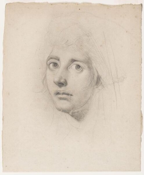 Henry Fuseli, Portrait study of Martha Hess