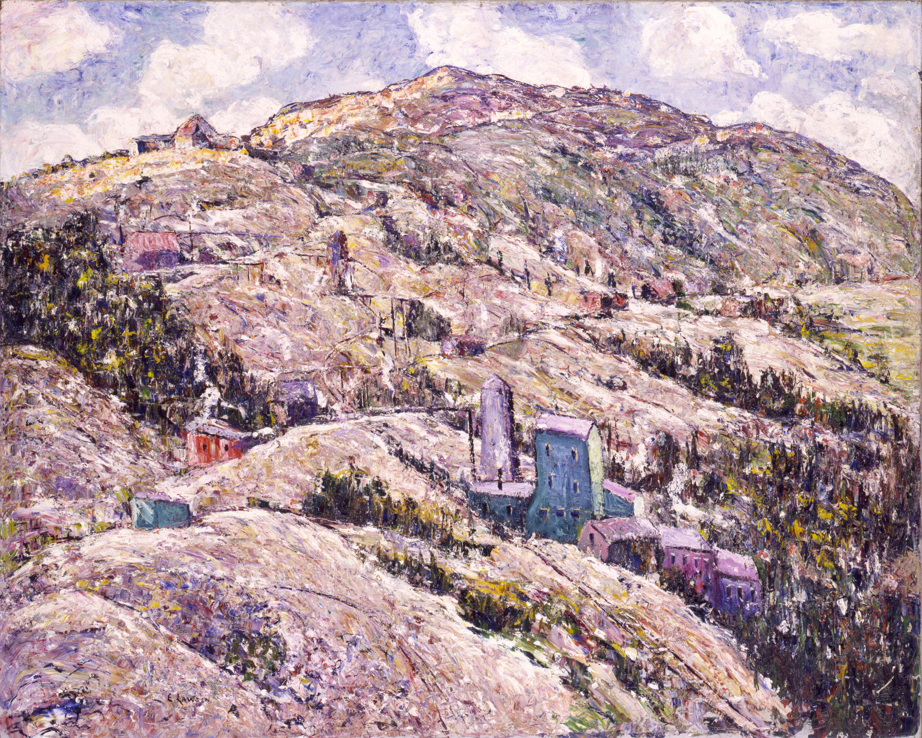 Ernest Lawson, Gold Mining, Cripple Creek
