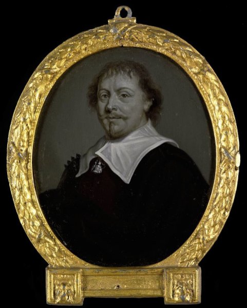 Arnoud van Halen, Portrait of Franciscus Planté, Clergyman at Zevenbergen and in Brazil