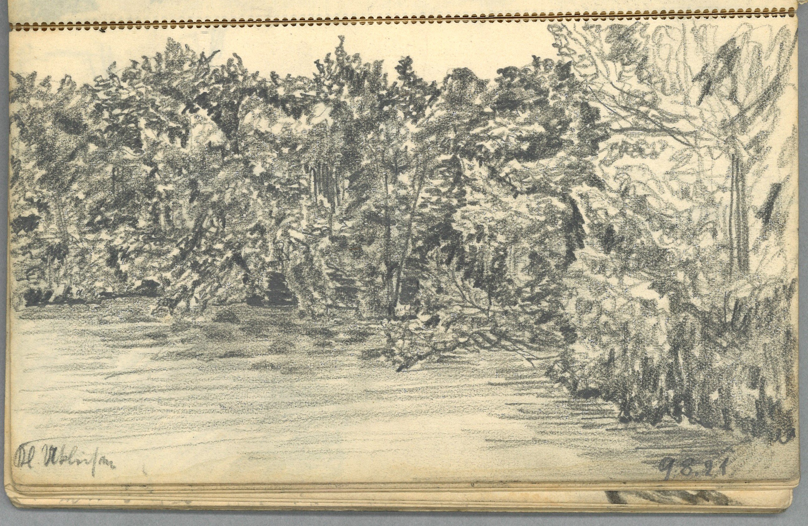 Margarete Wendel, Kleiner Ukleisee (Holstein)