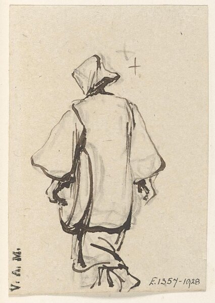 George Chinnery, A boatwoman seen from behind
