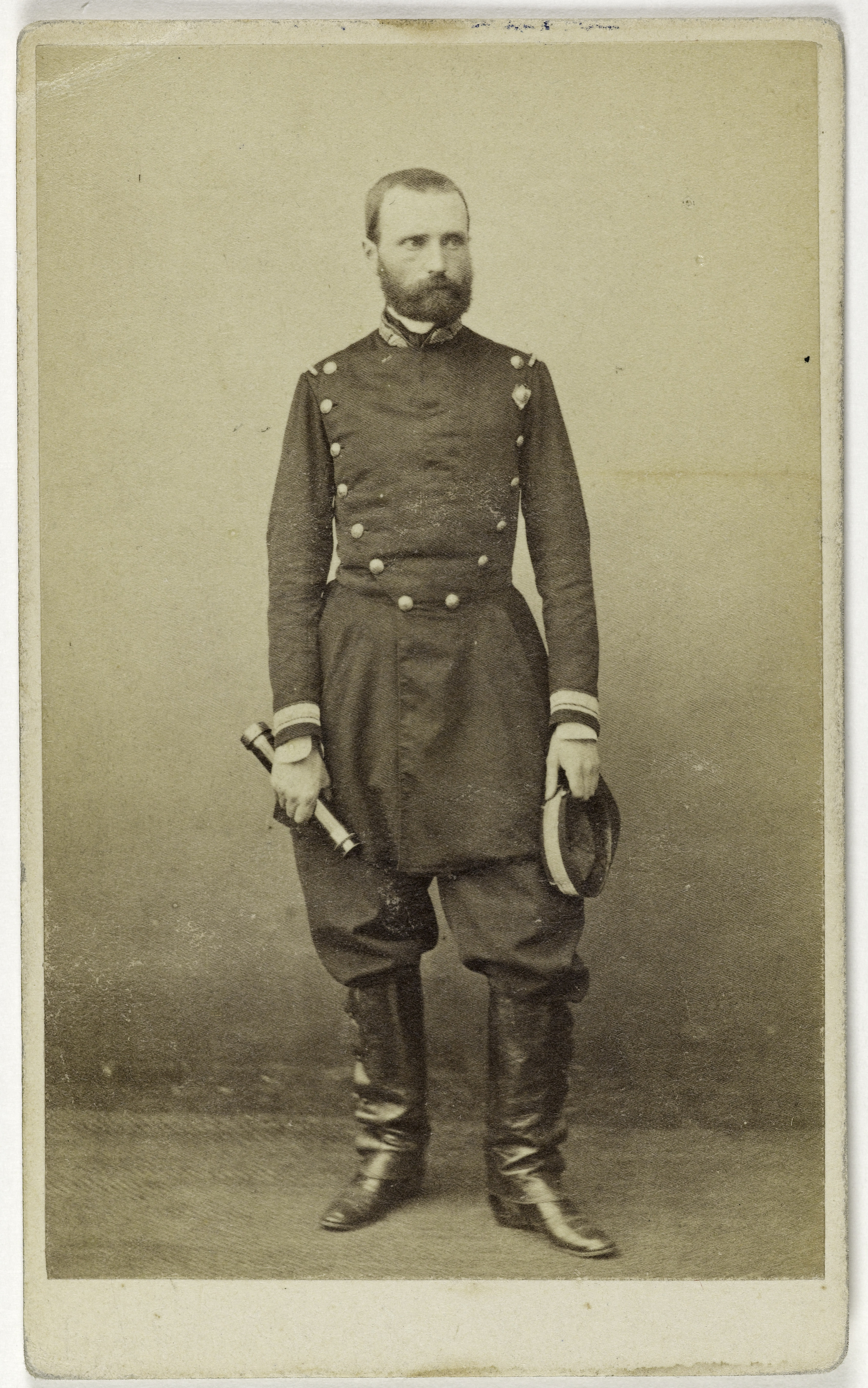 Marie-Alexandre Alophe, Portrait de Monsieur de Lautrec ou Lautrée, (officier)