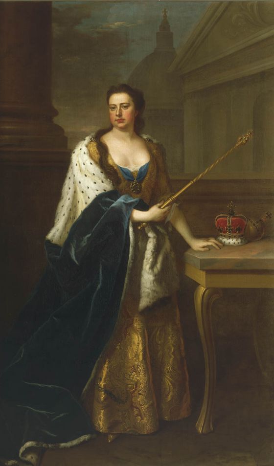 Unknown artist, Queen Anne, 1665-1714