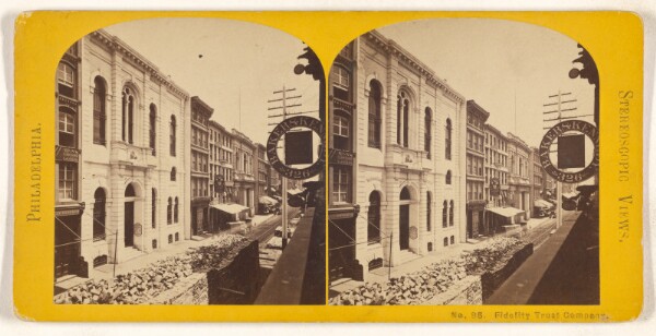Unknown, Fidelity Trust Company, Philadelphia.