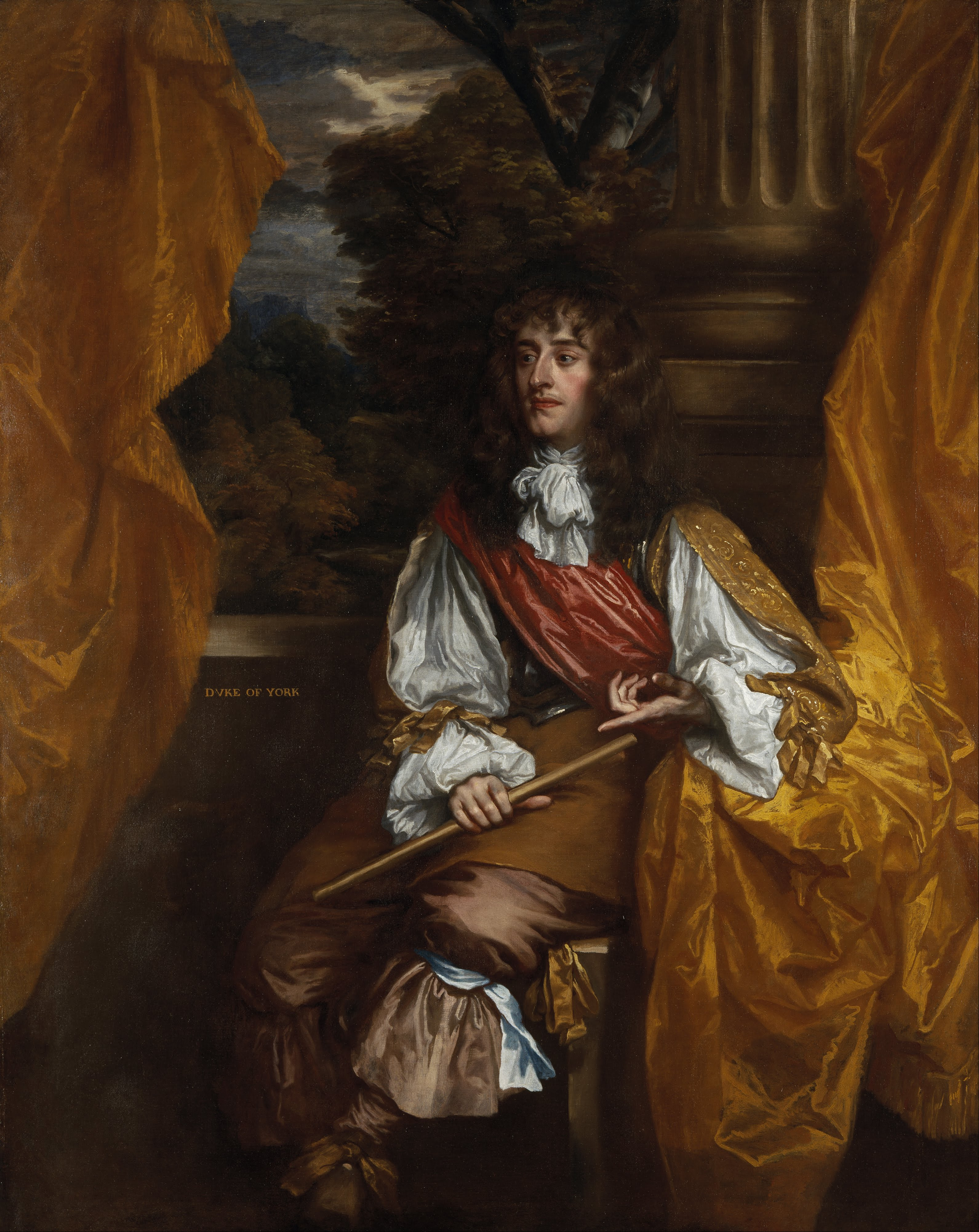 Peter Lely, James VII and II, when Duke of York, 1633 – 1701
