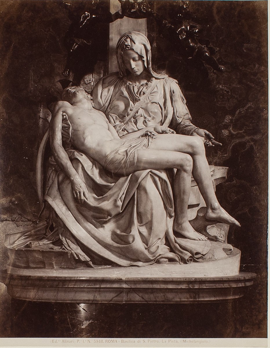 Fratelli Alinari, Pietà von Michelangelo, Petersdom, Rom