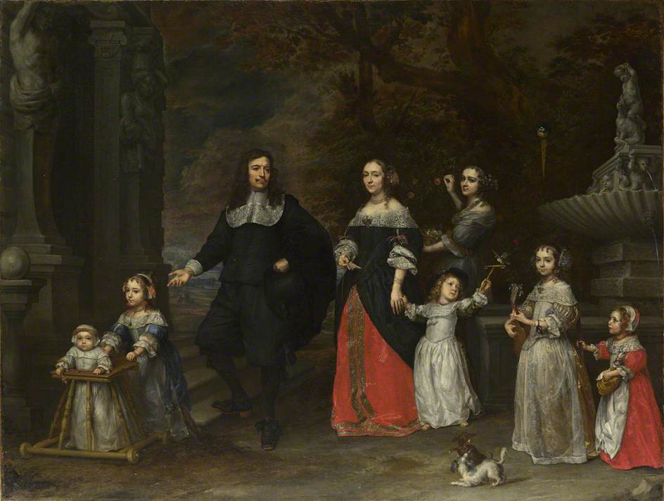 Gonzales Coques, A Family Group