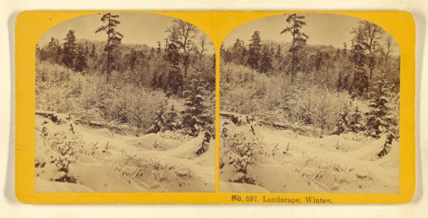 Benjamin West Kilburn, Landscape, Winter.