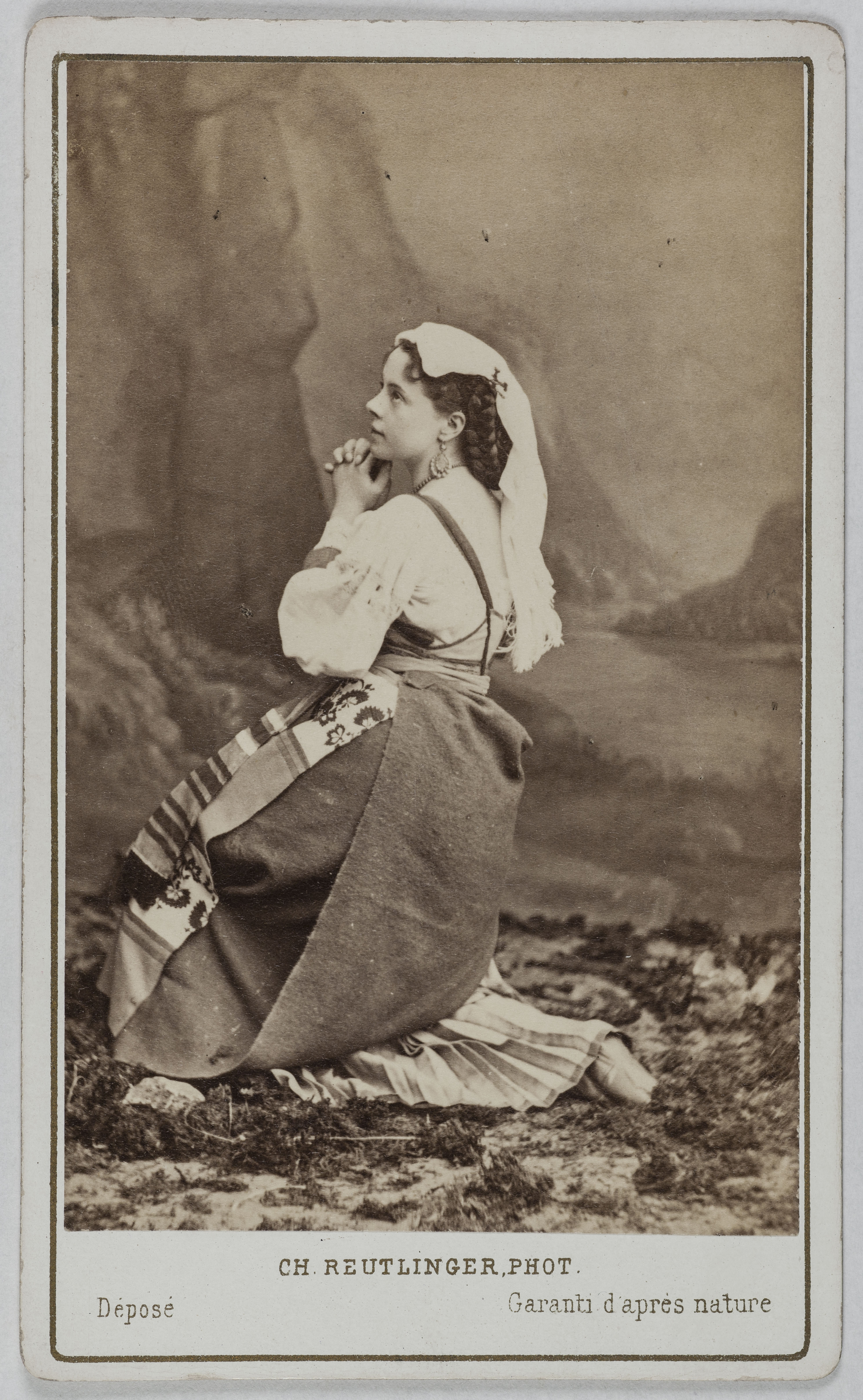 Charles Reutlinger, Portrait de Fiocre Eugénie, (danseuse)