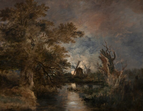 John Crome, Moonlight on the Yare