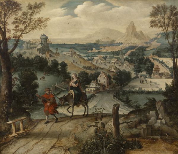 Lucas Gassel, The Flight into Egypt