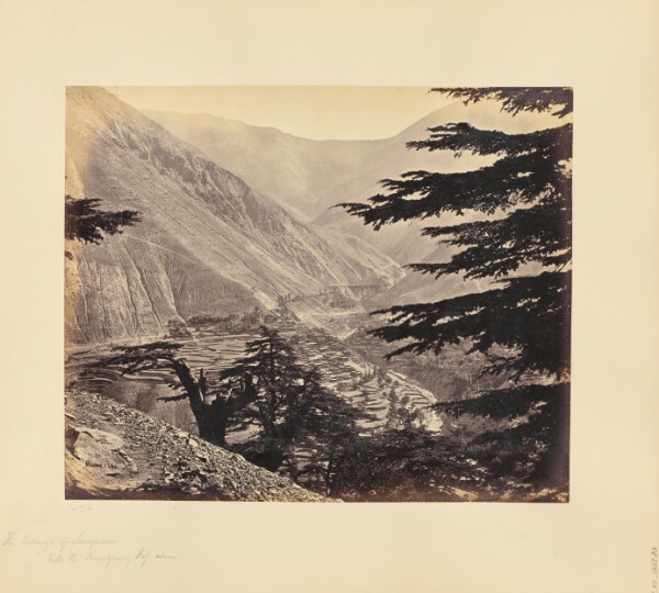 Samuel Bourne, The Village of Sungnam with the Hungrung Pass, Another View