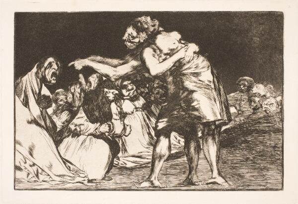 Francisco de Goya, Det tåbelige ægteskab (Hun, som vil giftes, går aldrig glip af muligheden for at fortælle om dette)