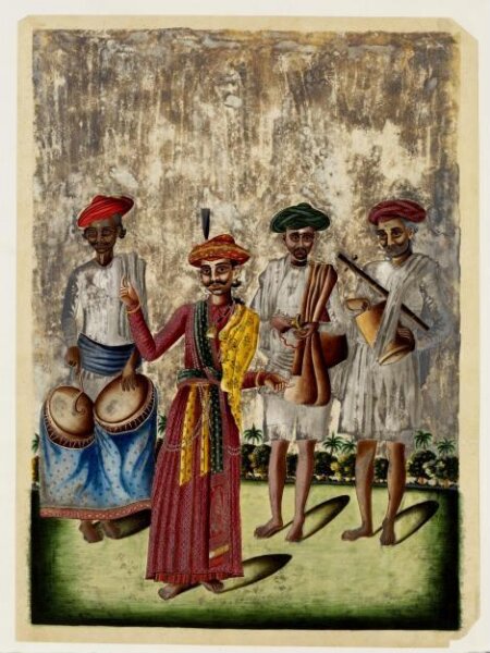 Unknown, A male dancer or reciter