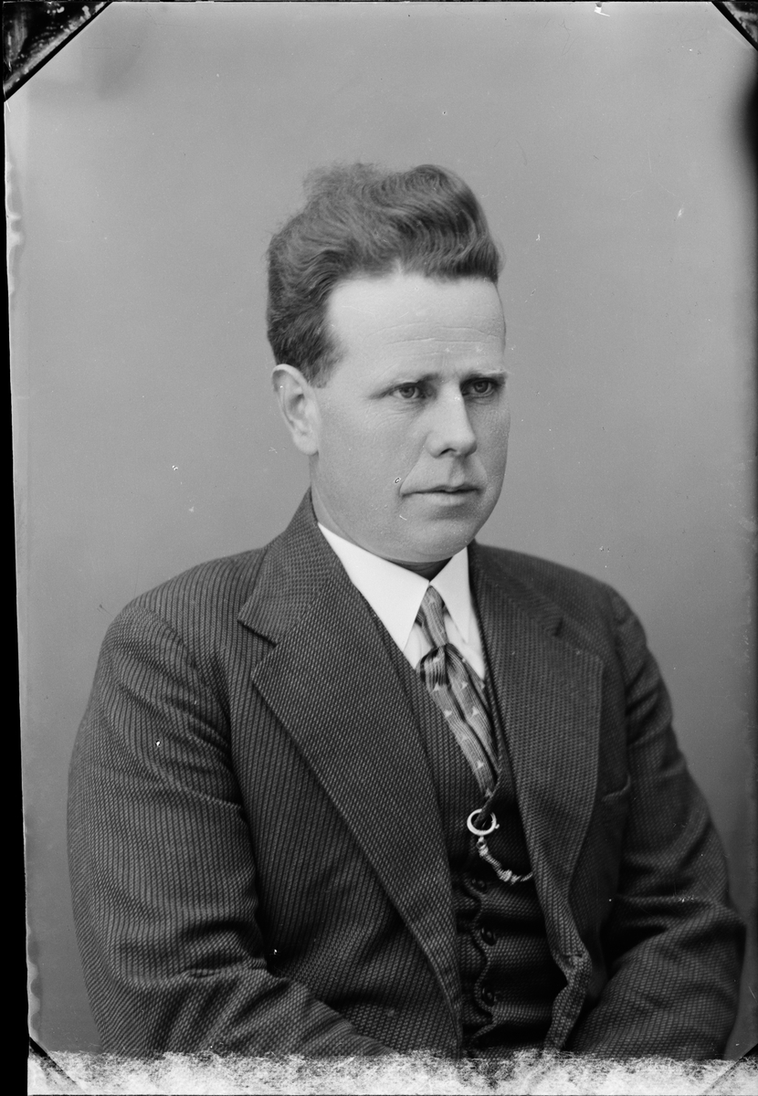 Skötsner-Edhlund, Einar Edlund från Börstil, Uppland 1935