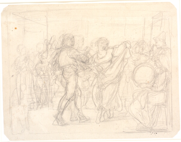 Wilhelm Marstrand, Dans i et osteri
