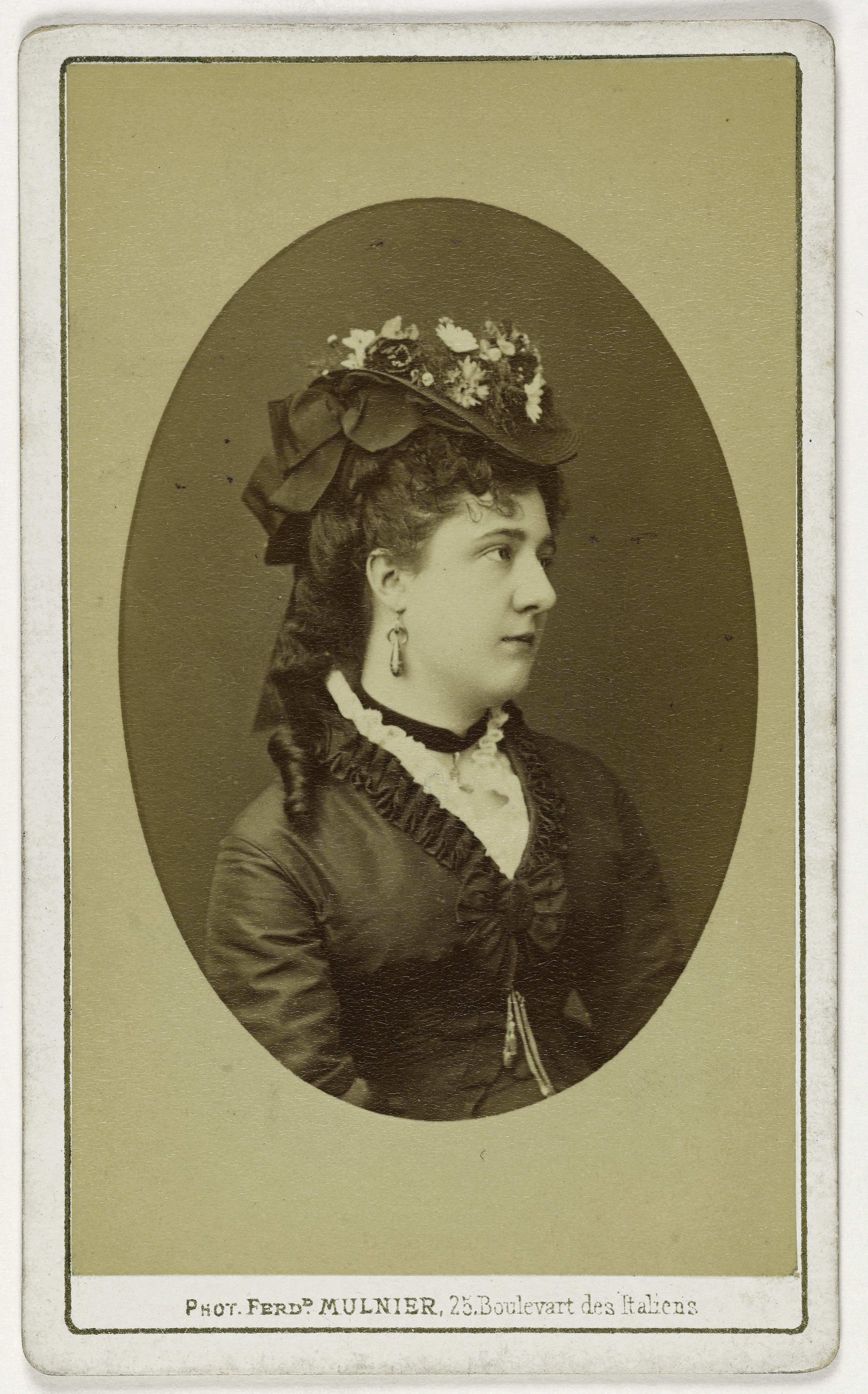 Ferdinand Mulnier, Portrait de Guillot, actrice