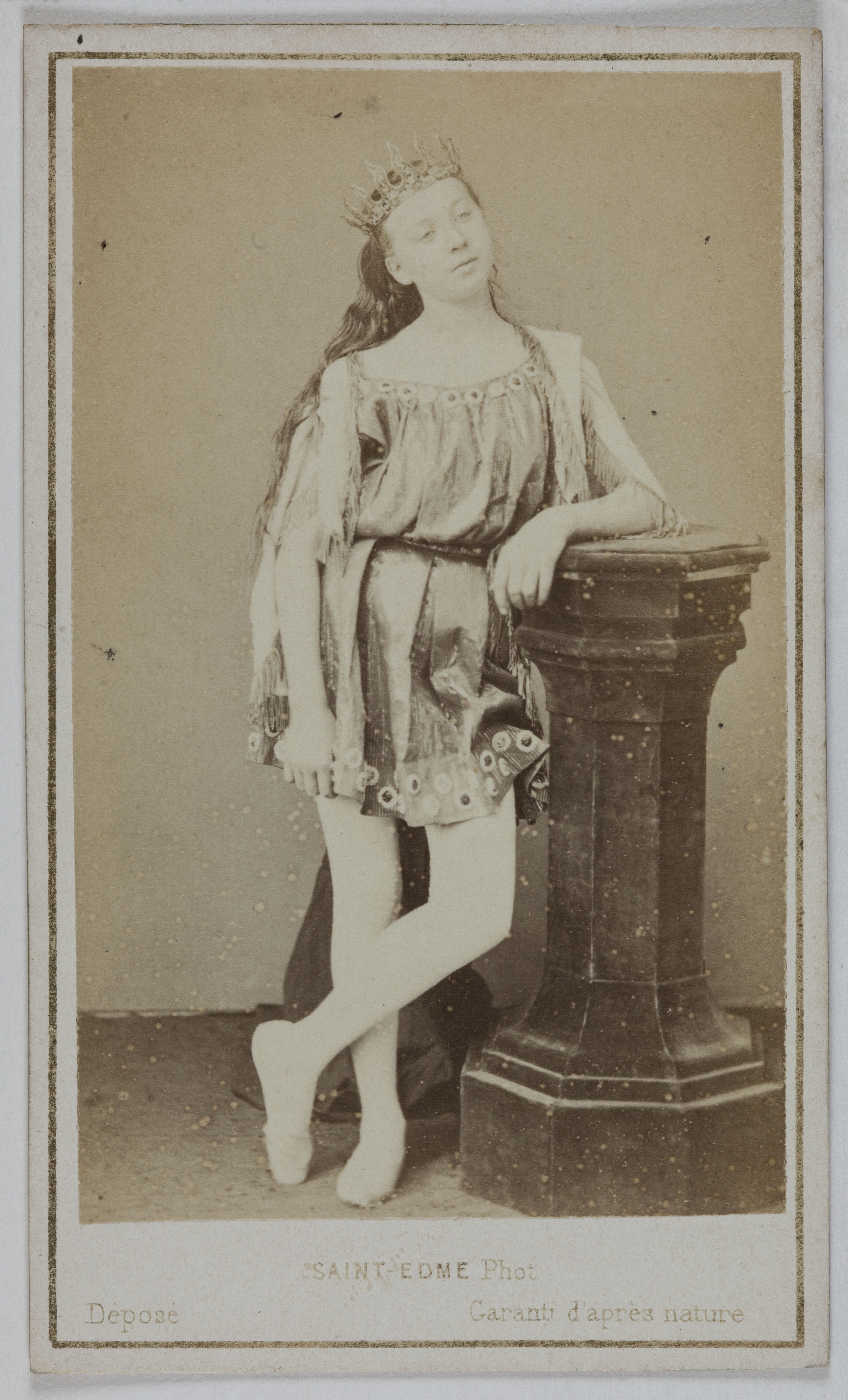 Saint-Edme, Portrait de Barthélémy, (actrice au Théâtre des Nouveautés)