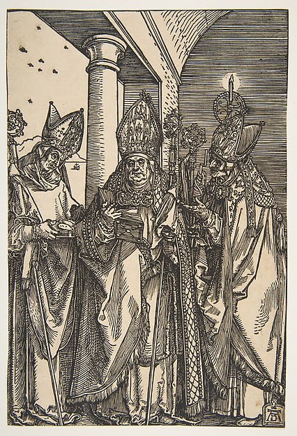 Albrecht Dürer, Saints Nicholas, Ulrich and Erasmus