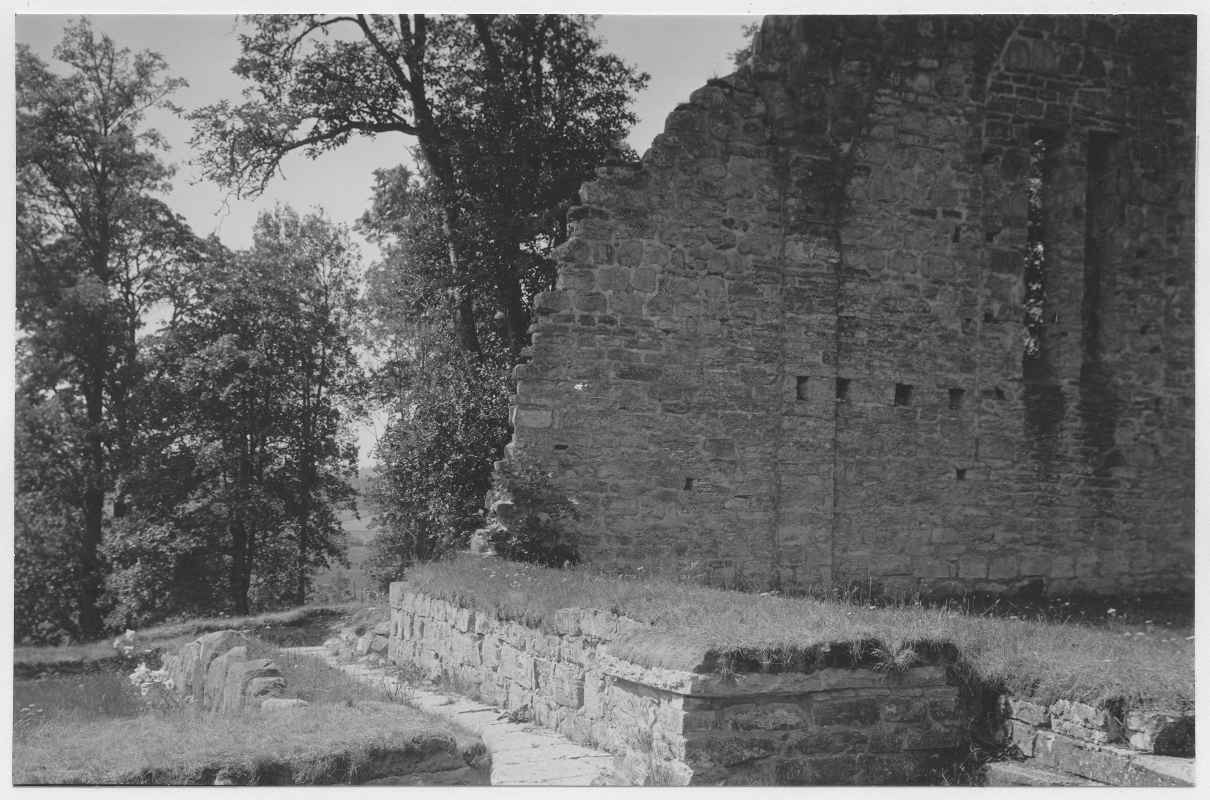 Mårten Sjöbeck, Riseberga klosterruin
