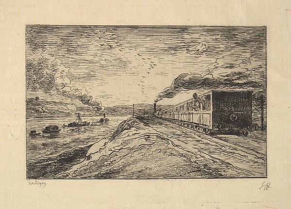 Charles-François Daubigny, The Departure
