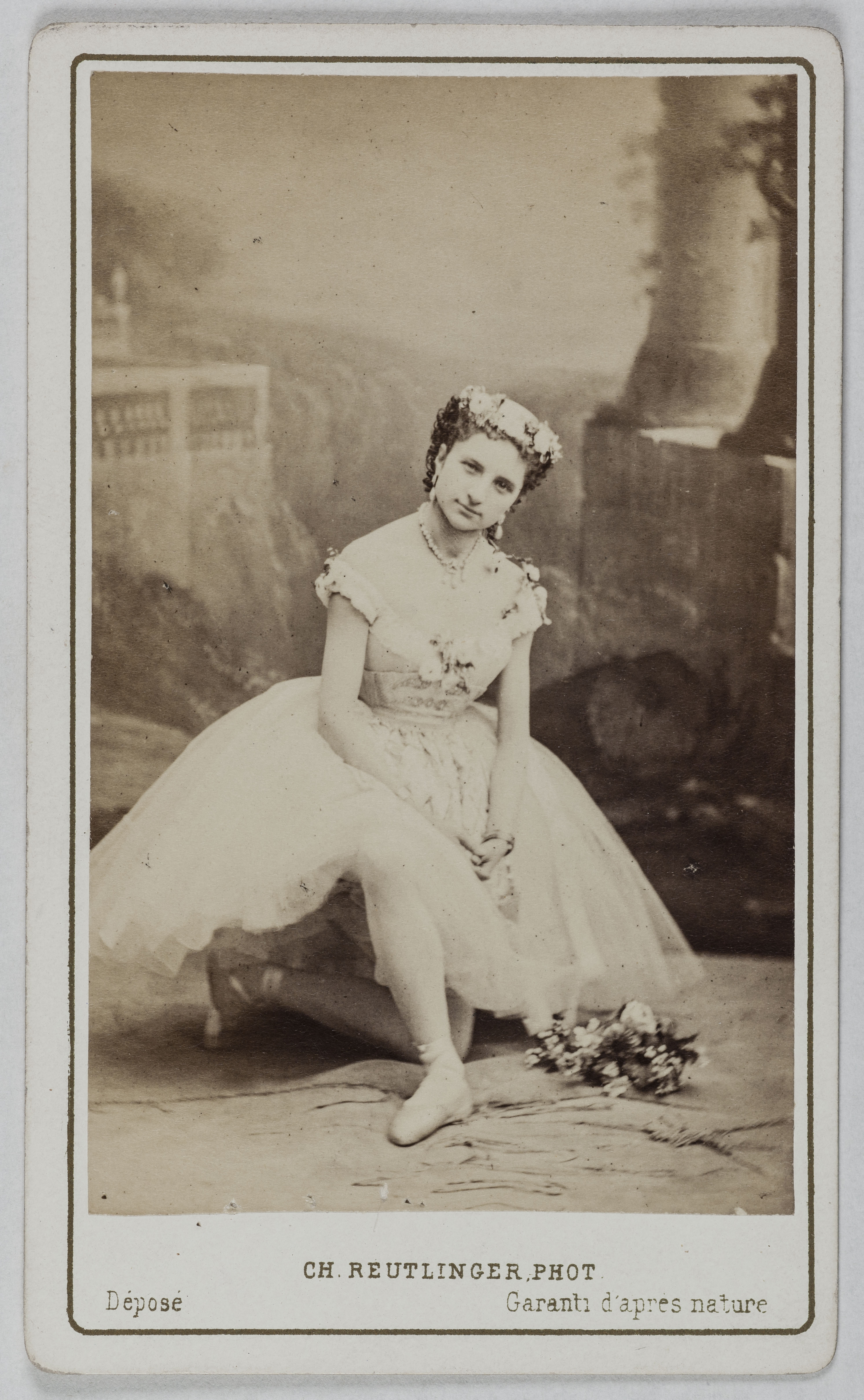 Charles Reutlinger, Portrait de Fioretti, (danseuse)