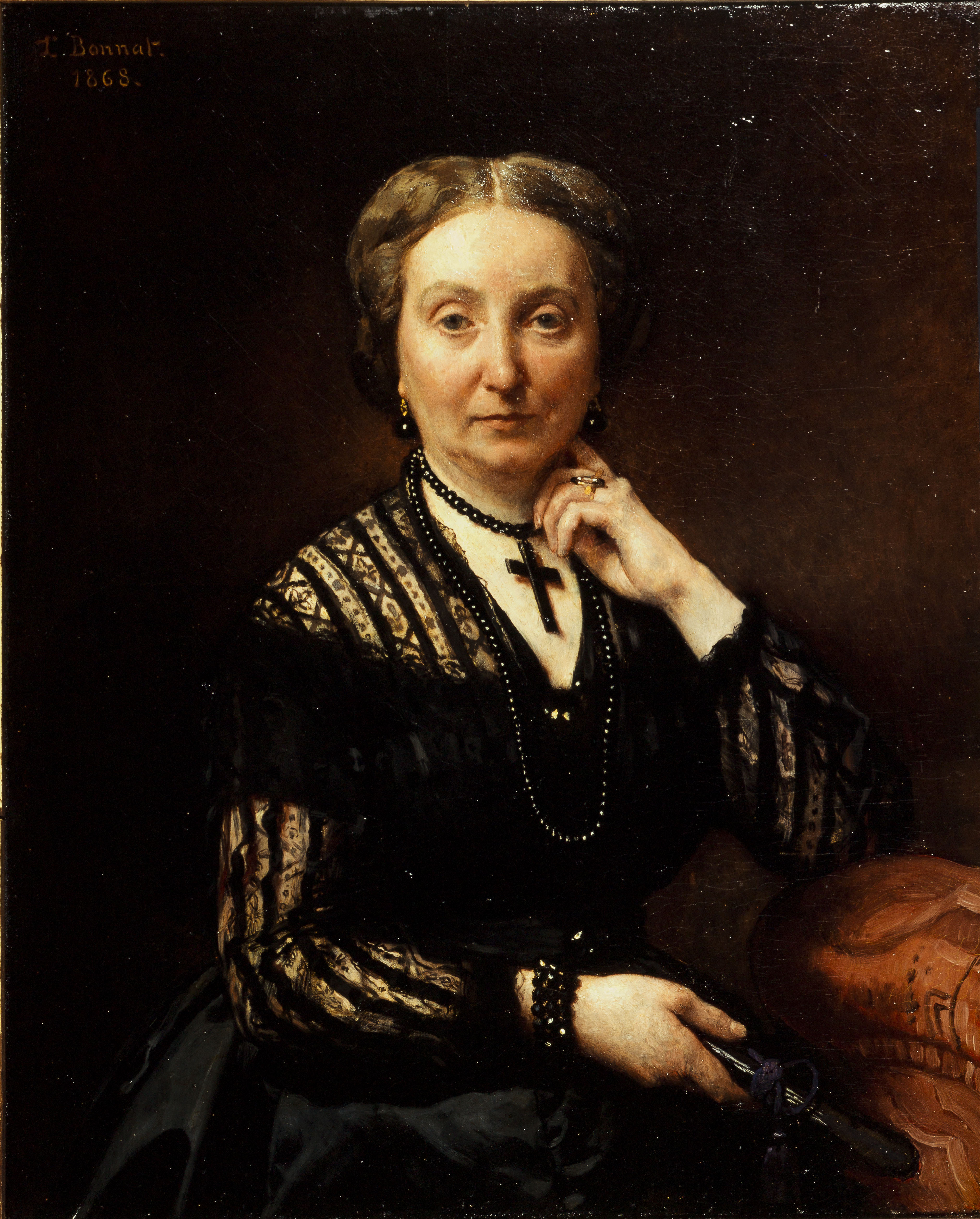 Léon Bonnat, Portrait de femme