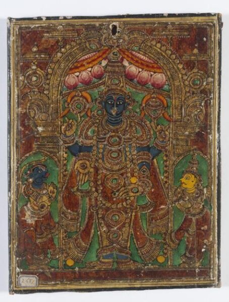 Unknown, Vishnu, Garuda and Hanuman