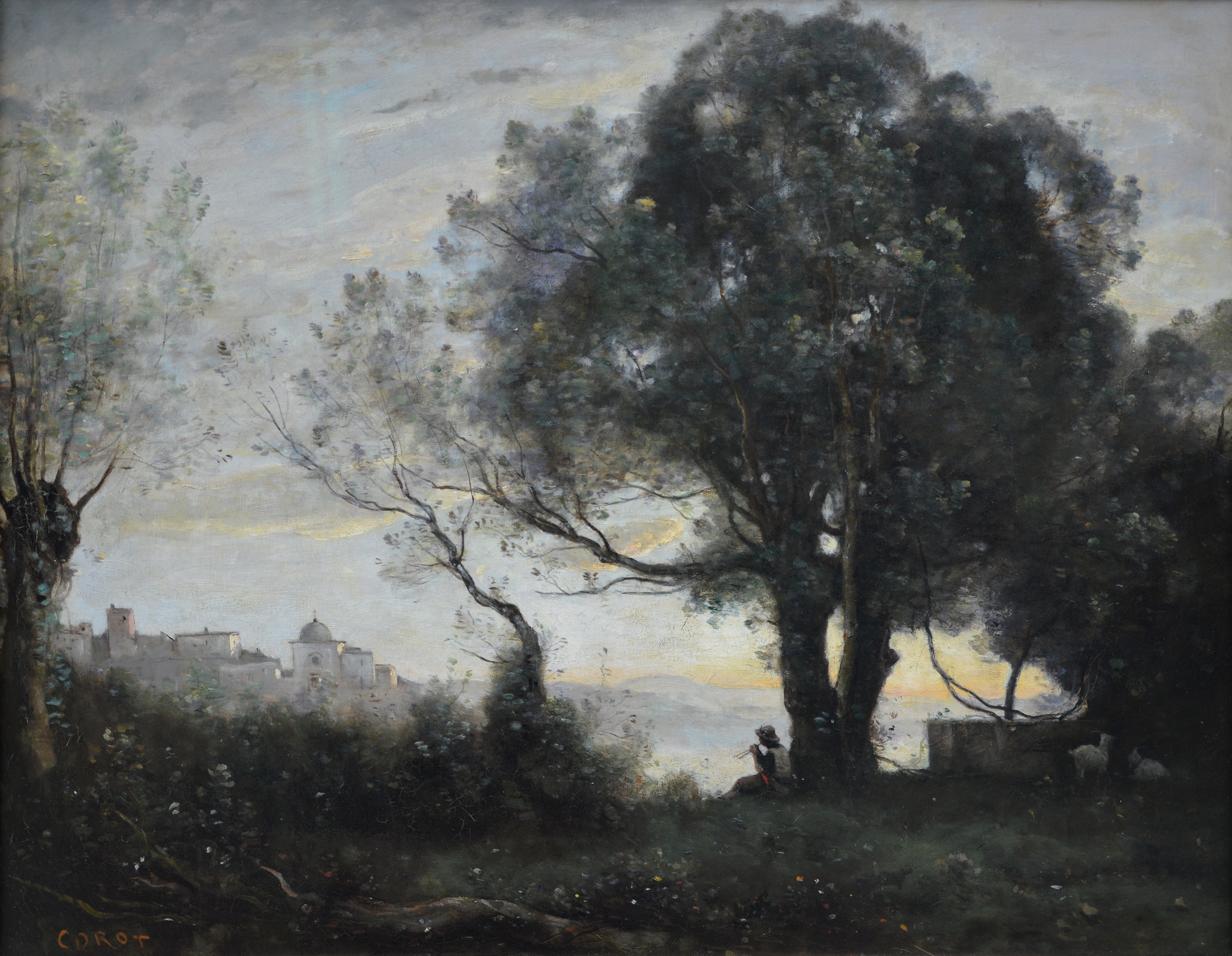 Jean-Baptiste Camille Corot, Souvenir de Castel Gandolfo