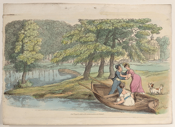Thomas Rowlandson, Plate 35, from "World in Miniature"