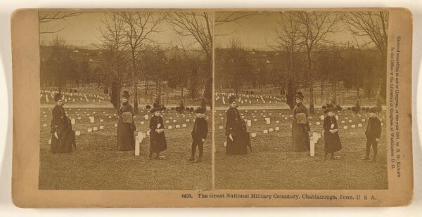 Benjamin West Kilburn, The Great National Military Cemetery, Chattanooga, Tenn. U.S.A.