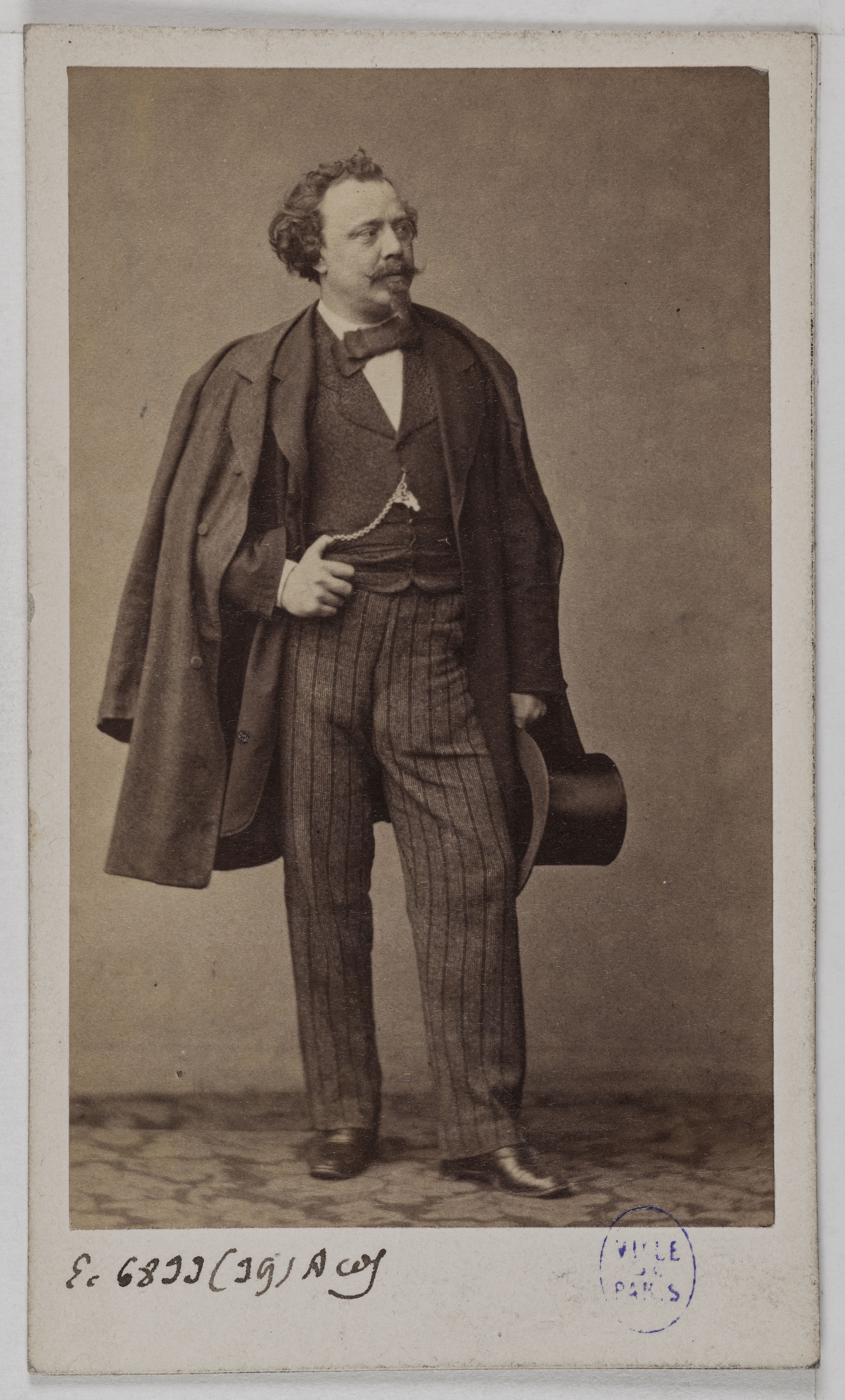 Pierre Petit & Trinquart, Portrait de Marchal Charles François, (1825-1877), (peintre)