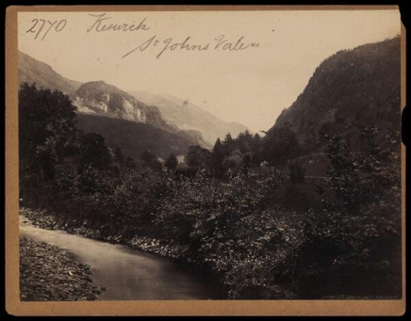Francis Frith, Keswick.  St. John's Vale, etc.