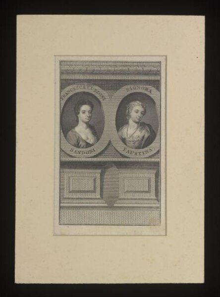 unknown, Francesca Cuzzoni Sandoni and Signora Faustina