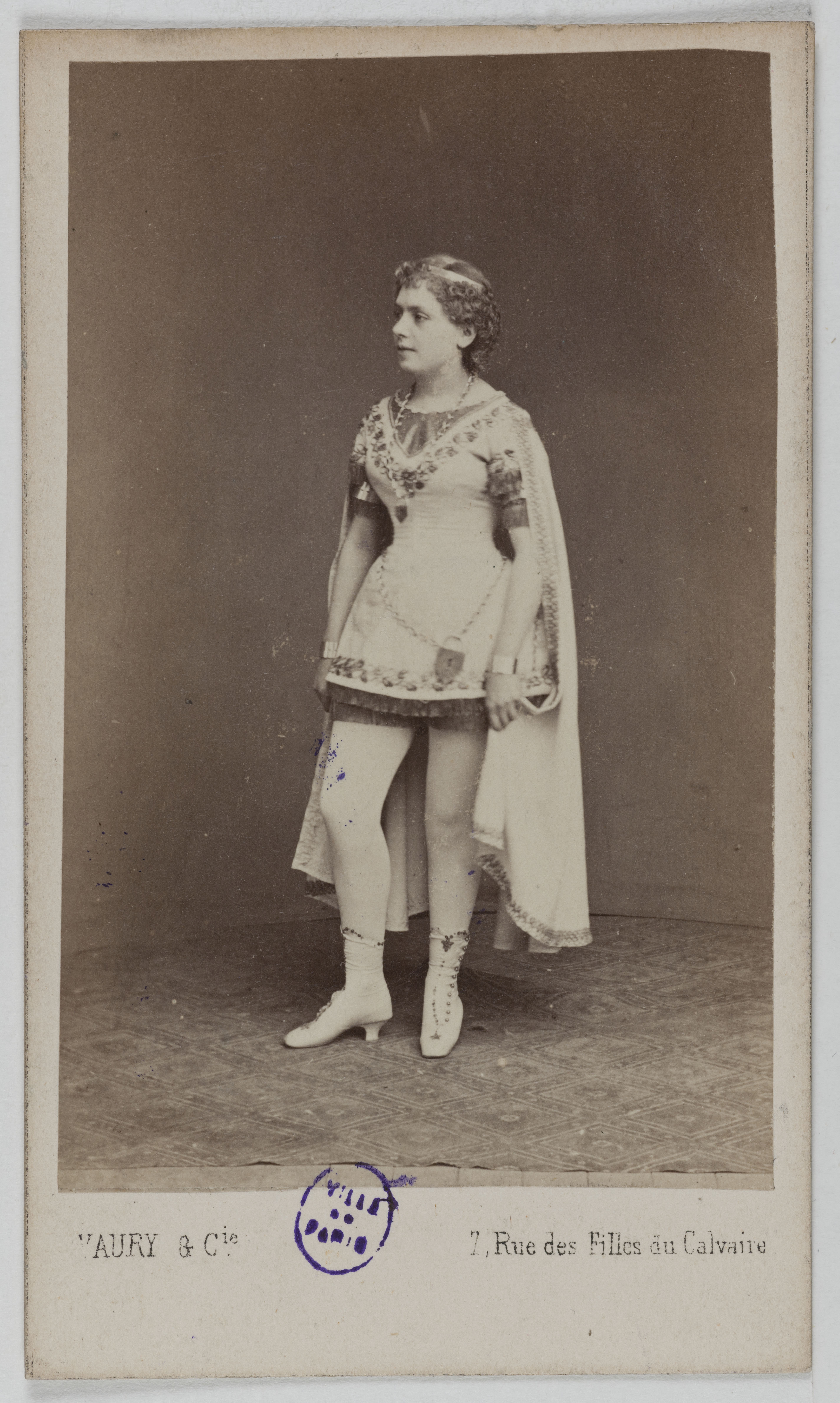 Vaury et Cie, Portrait de Marie Leroux, actrice