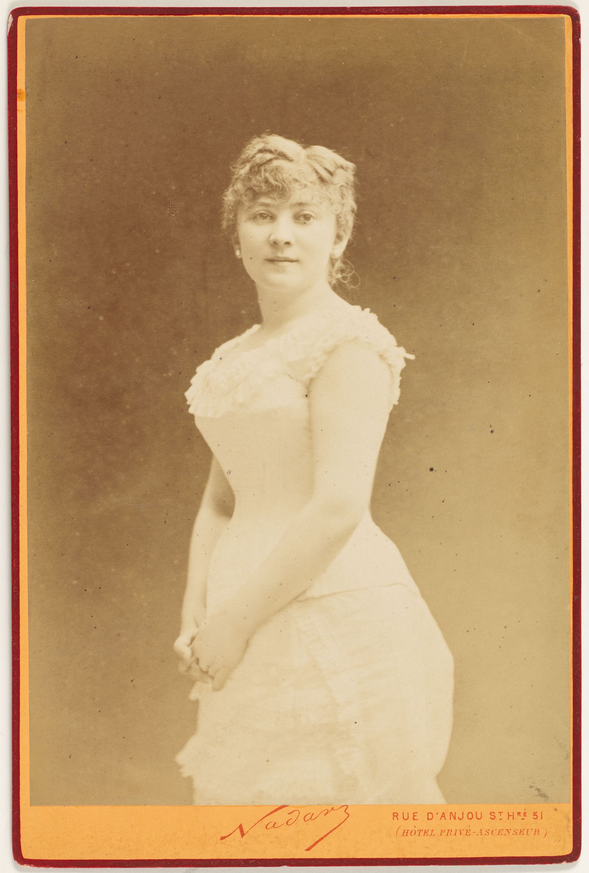 Atelier Nadar, Portrait de Juliette Beaumaine