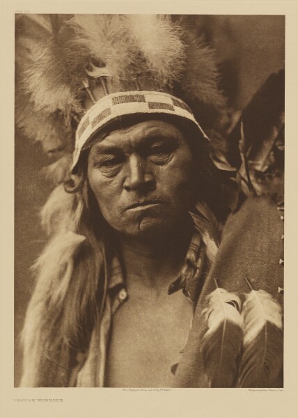 Edward S. Curtis, [A Liksiyu Warrior]