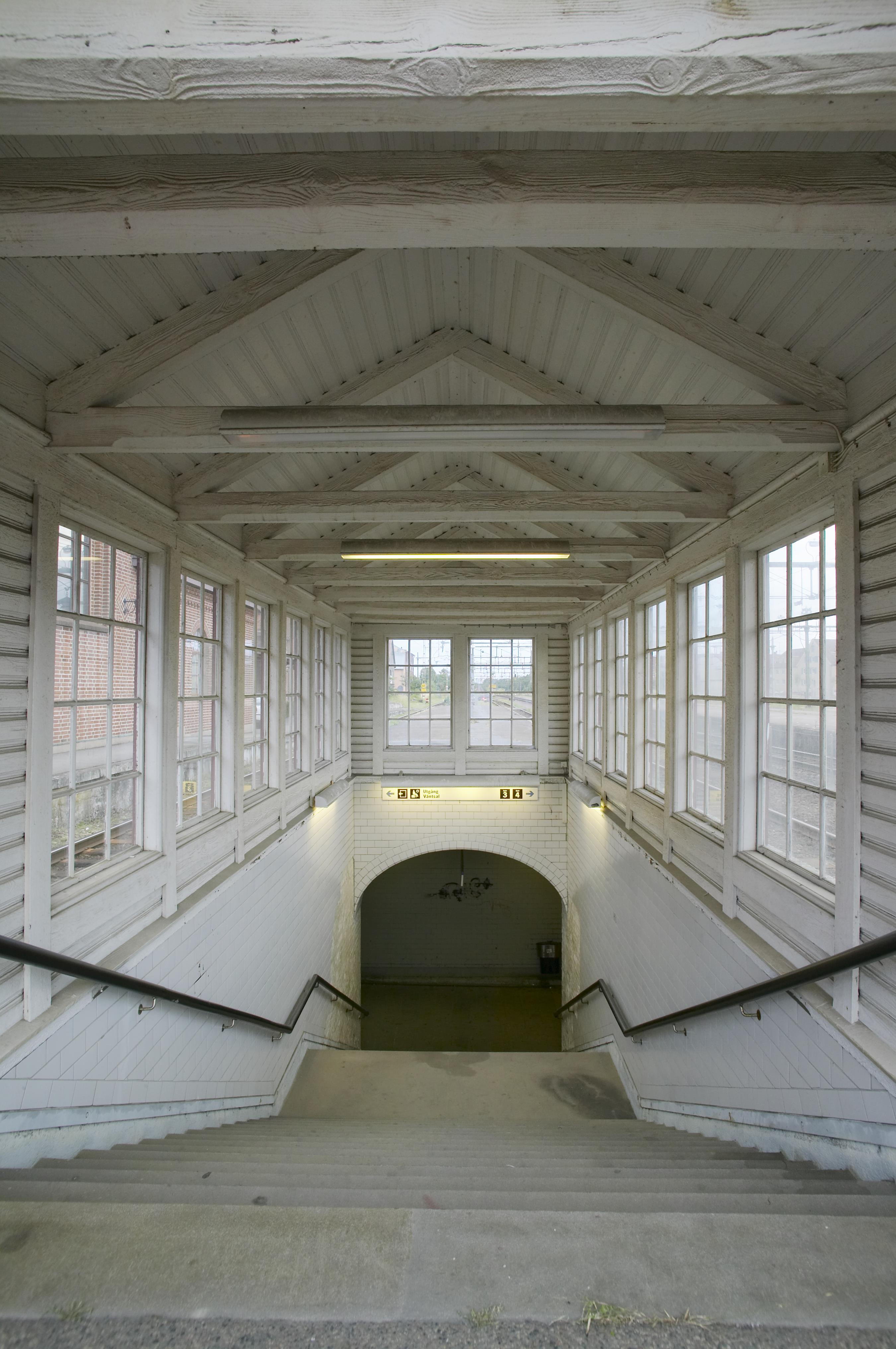 Bengt A Lundberg, Eslövs järnvägsstation